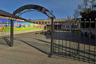 Gebäude des Lyzeums Nr. 33 in Sumy