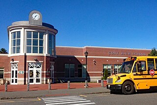 Gebäude der Cony High School