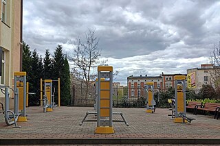 Sportplatz des Technikum Nr 1 im. Noblistów Polskich przy Zespole Szkół Ekonomicznych w Starogardzie Gdańskim