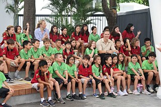 Schüler und Schülerinnen der International German School Ho Chi Minh City