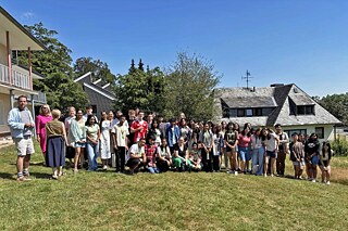 Gruppenfoto mit Frau Otte