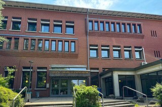 Gebäude des Franz-Marc-Gymnasiums in Markt Schwaben