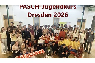 Jugendliche des PASCH-Jugendkurses in Dresden 2026