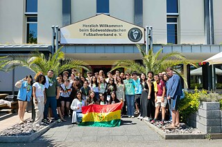 Gruppenfoto zum Abschied