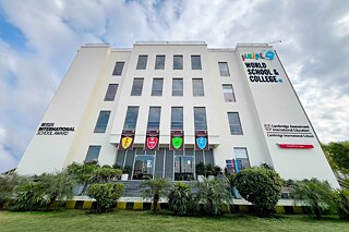 Gebäude der Roots Millenium Future World School & College