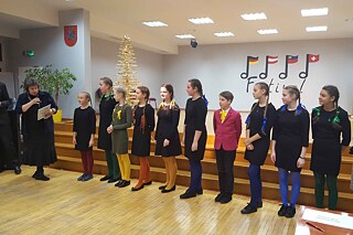 Festival der Lieder am Jonavos Justino Vareikio progimnazija