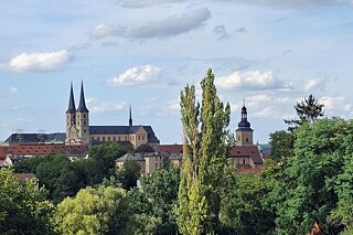 Blick auf das Kloster St. Michael