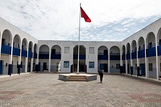 Lycée Pilote Nabeul Innenhof