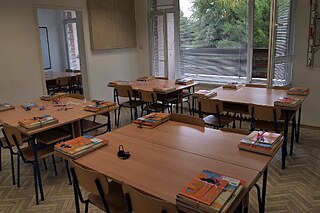 Klassenzimmer der Deutschen Schule Sofia