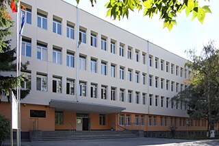 Das Gebäude der Gesamtschule für europäische Sprachen Sv. Kyrill Philosoph
