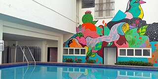 Gebäude des Educandário Santa Maria Goretti