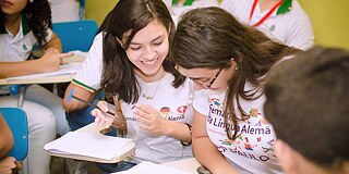 Unterricht an der Escola Estadual de Ensino Profissionalizante Paulo VI