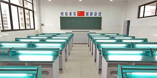 Klassenzimmer an der Chongqing Tsinghua Oberschule