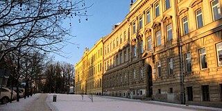 Gebäude des Gymnasiums Jihlava