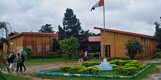 Gebäude des Lycée Moderne de Jeunes Filles de Yopougon