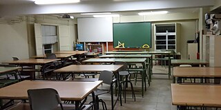 Klassenzimmer am IES Nosa Señora Dos Ollos Grandes