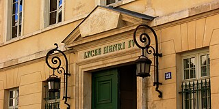 Eingang zum Lycée Henri IV, Paris