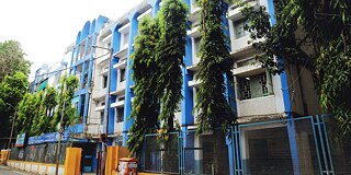 Gebäude der Abhinav Vidyalaya English Medium High School