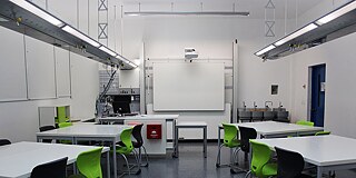 Klassenzimmer in der Deutschen Schule Mexiko-Stadt (Lomas Verdes)