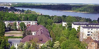 Gebäude des Šalkauskis-Gymnasium Šiauliai