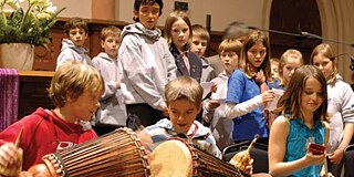 Trommel AG an der Deutschen Internationalen Schule Den Haag