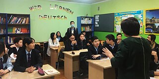Deuschunterricht an der Fremdsprachenschule Soyuz
