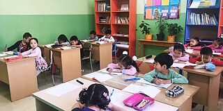 Unterricht an der Fremdsprachenschule Soyuz