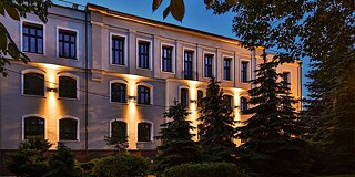 Gebäude des Olesno Lyzeums