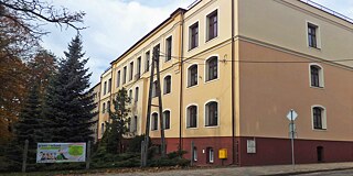 Gebäude des Olesno Lyzeums