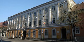 Gebäude des Liceul Teoretic Báthory István
