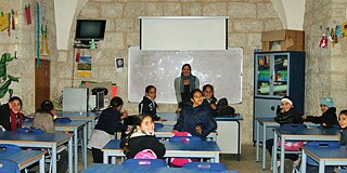 Unterricht an der Mariam Al Atrah School Bethlehem