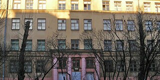Gebäude der Schule Nr. 278 (Gymnasium) St. Petersburg