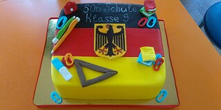 Zur Abschlussfeier an der Schule Nr. 506 St. Petersburg