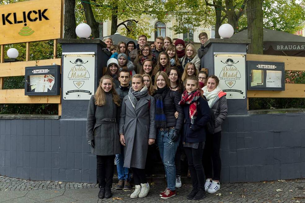Die Klick-Redaktion 2016/17 bei der Redaktionskonferenz in Berlin im Oktober. 