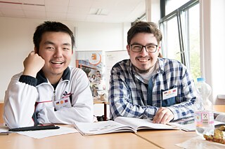 Schülerbegegnung Deutschland-China in Unna.