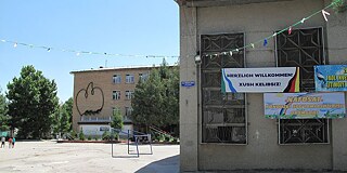 Schule Nr. 51 Samarkand Schulgebäude
