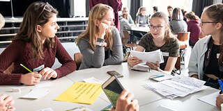 Online-Schülerzeitung PASCH-Global PASCH-Schülerinnen im PASCH-Global-Workshop