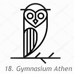 Logo 18. Gymnasium Athens Logo 18. Gymnasium Athens