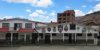 Gebäude des Colegio Boliviano Alemán Ave María
