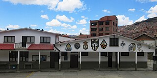 Gebäude des Colegio Boliviano Alemán Ave María