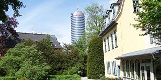 Der Jentower in Jena © PASCH-net/Katja Hanke Der Jentower in Jena