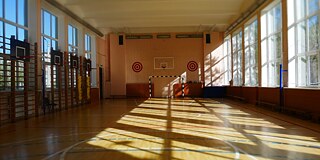 Sporthalle des Gymnasiums Nr. 116 St. Petersburg
