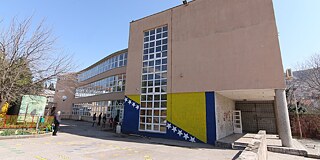 Gebäude der Mittleren elektrotechnischen Schule Mostar 