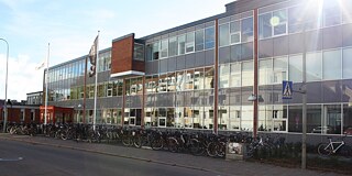 Gebäude des Gymnasiums Ängelholm