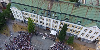 Gebäude des Per Brahe Gymnasiums