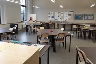 Teilnehmende am Pop-Up Escape Room 