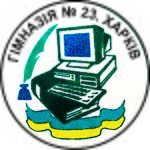 Logo des Linguistischen Gymnasiums Nr. 23 in Charkiw