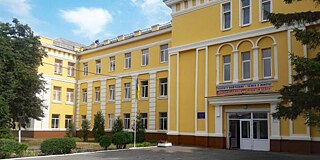 Gebäude der Spezialisierten Schule für Deutsch Nr. 134 in Charkiw