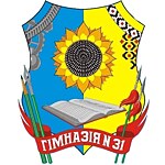 Logo des Gymnasiums Nr. 31 in Saporischja