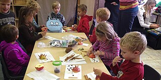 Aktivität im Kindergarten der Deutschen Sprachschule Ann Arbor